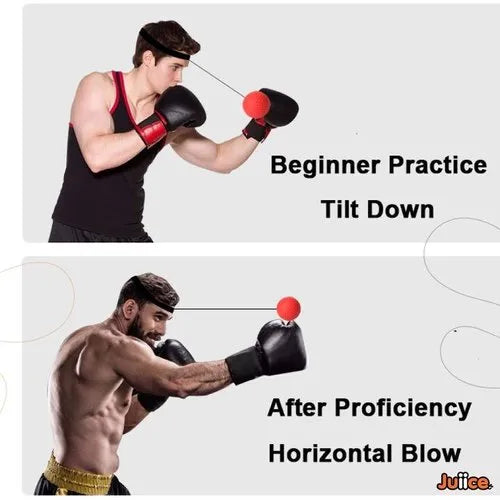 Bokseredskab - Hayabusa - 'Reflex Ball Kit' - Svart/Rød