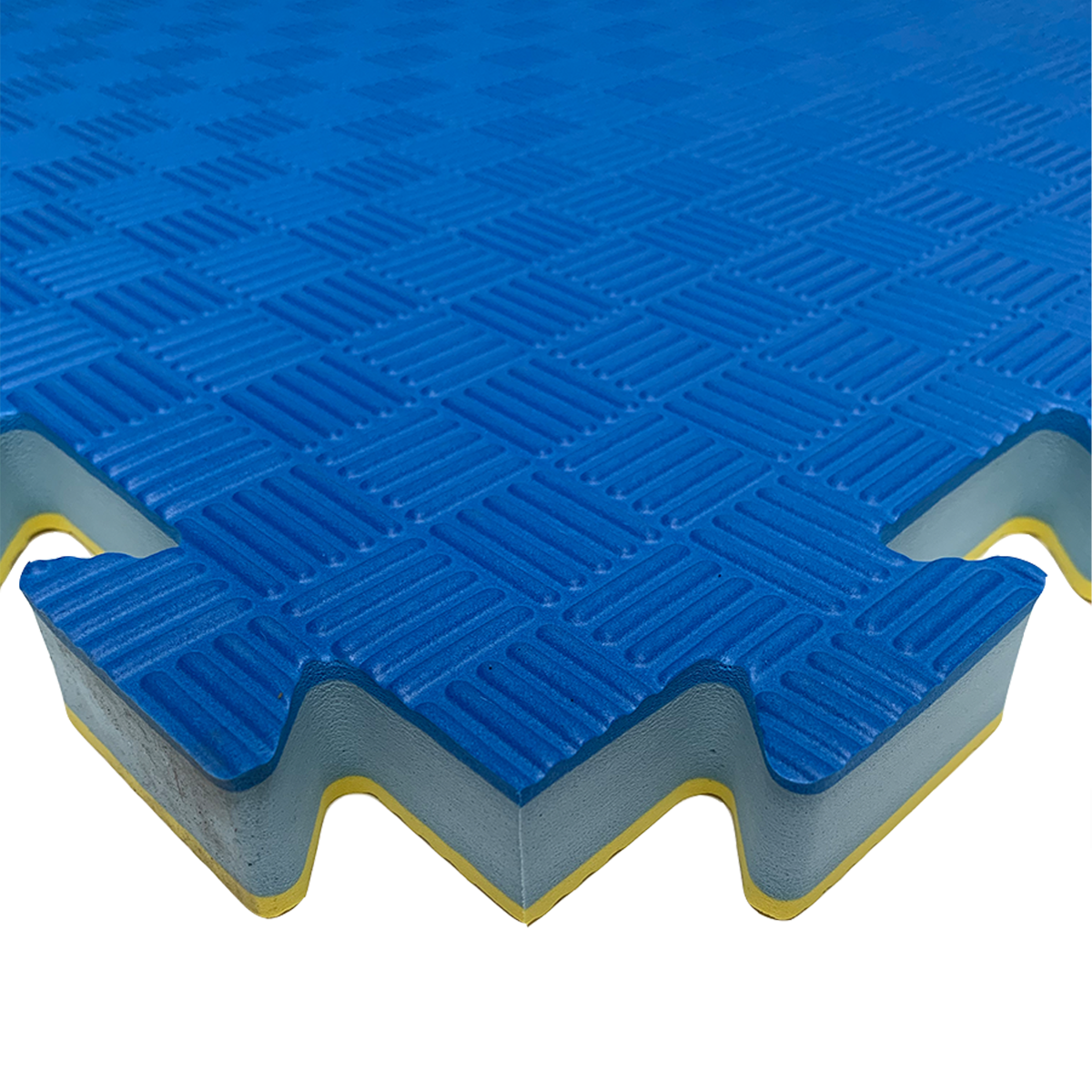 Tatami Matta - Nippon Sport - 2,5CM - Blå-Gul