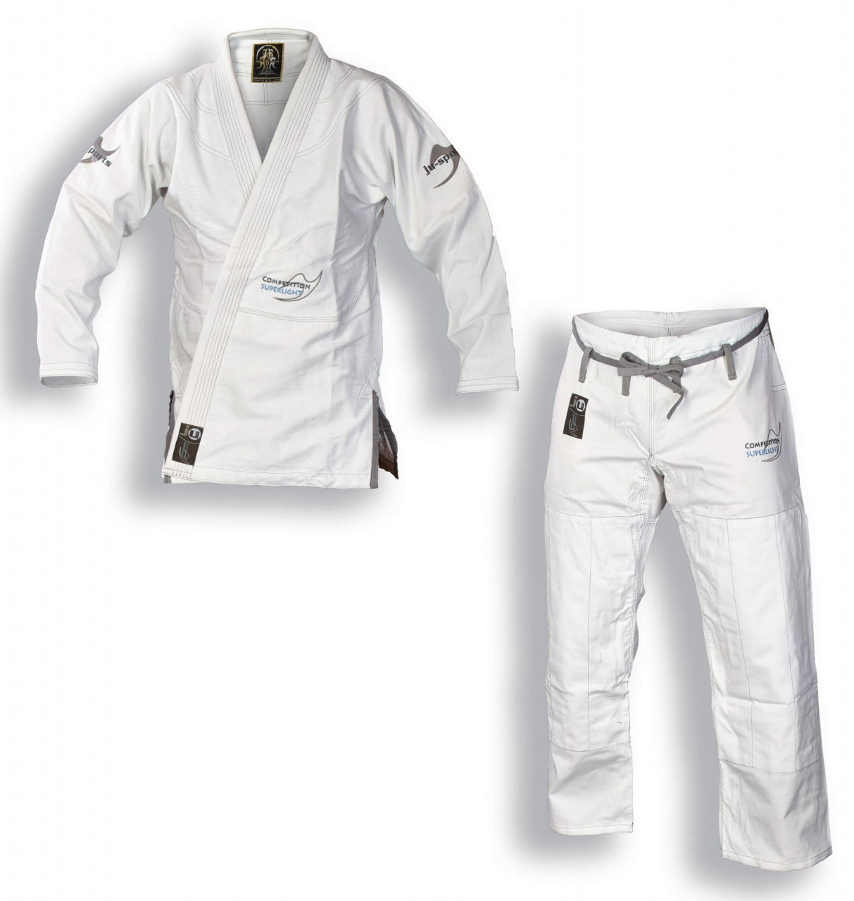Ju Sports - BJJ Pearl Competition Superlight - Hvid - A2