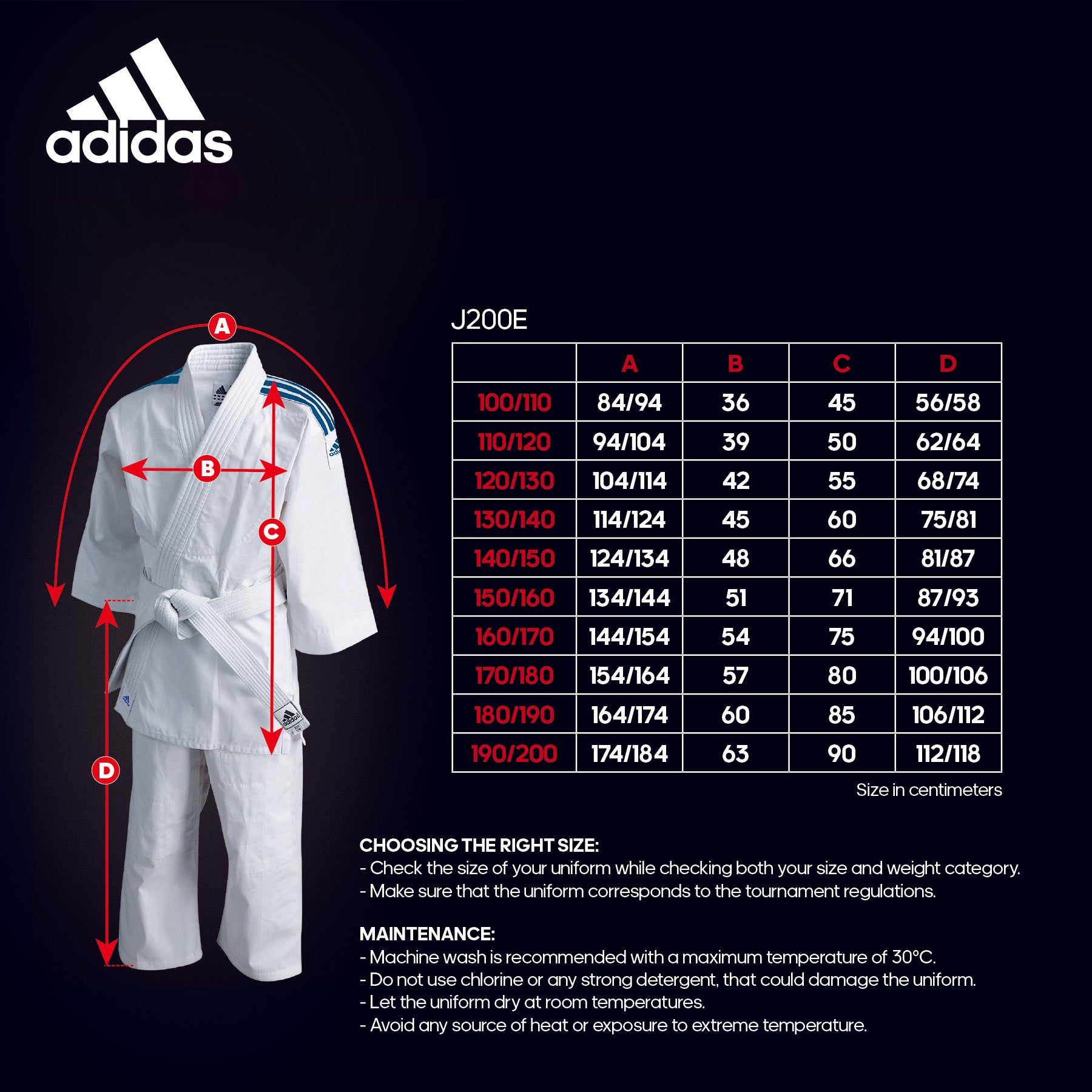 Ju Jutsu gi - Adidas - Evolution - Vit