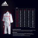 Judo Uniform - Adidas Judo - 'Evolution 2' - Vit