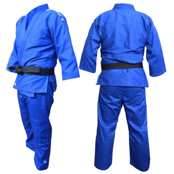 Judo Uniform - Adidas Judo - 'J350' - Blå-Vit
