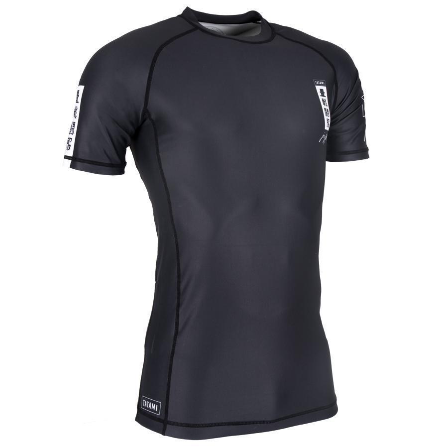 Rash Guard - Tatami Fightwear - 'Kanagawa' - Svart
