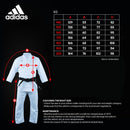 Karatedräkt - Adidas Karate - 'AdiZero' - WKF - Vit