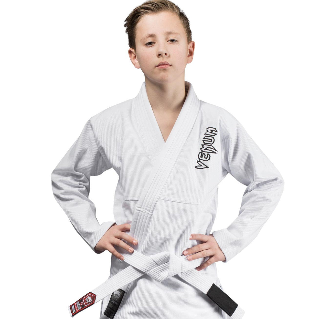BJJ Gi - Venum - Contender Kids - Hvid
