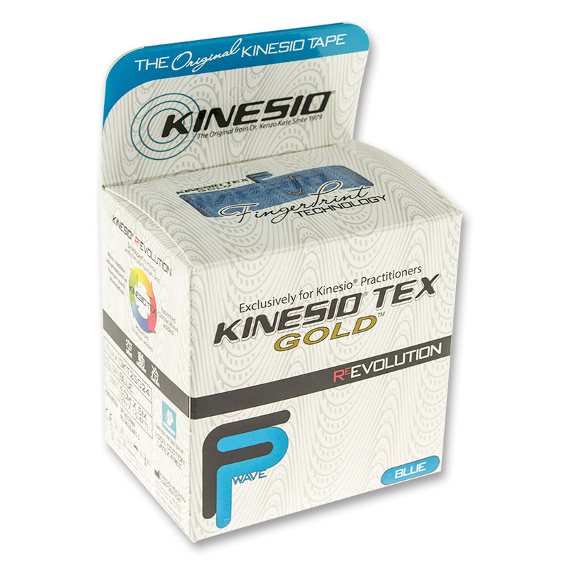 Kinesiotejp - Kinesio Tex - 'Tex Gold FP 5m' - 5CM - Blå