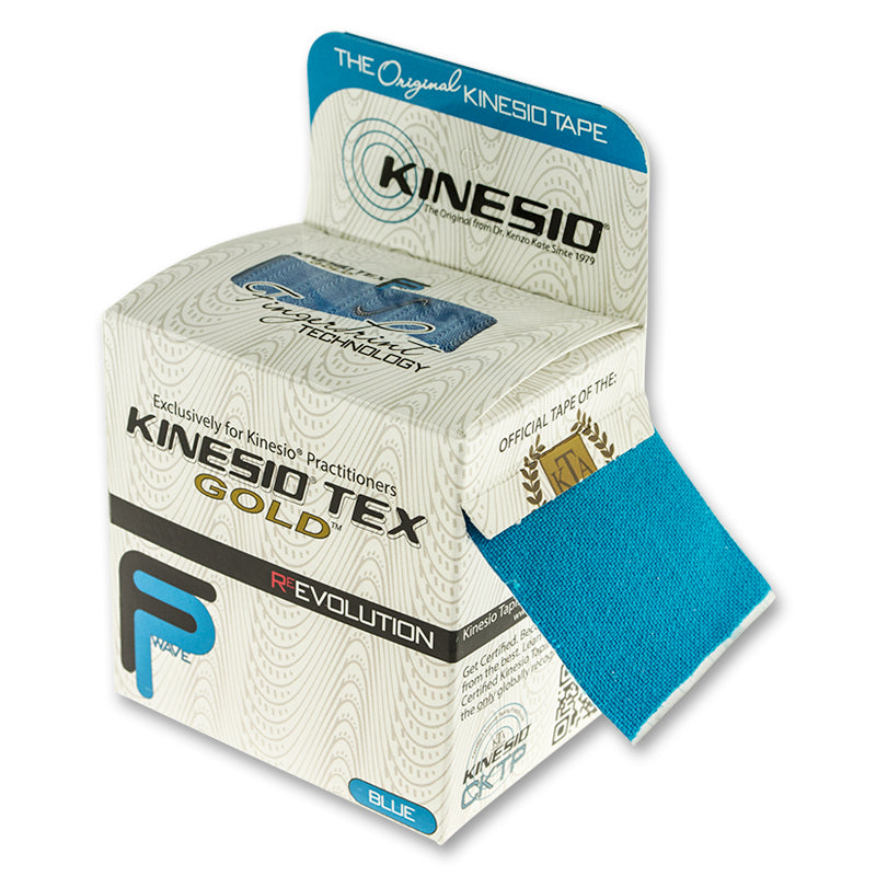 Kinesiotejp - Kinesio Tex - 'Tex Gold FP 5m' - 5CM - Blå