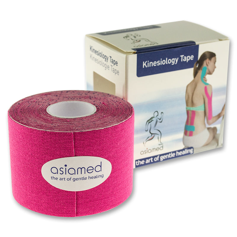 Kinesiologitape - Asiamed - 5cm x 5m - Pink
