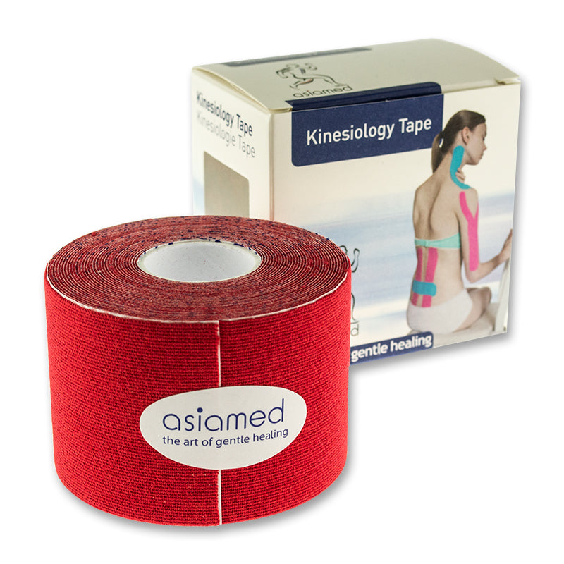 Kinesiologitape - Asiamed - 5cm - Röd