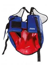 Kampväst - KWON Taekwondo Väst WTF - Clubline - Röd/Blå