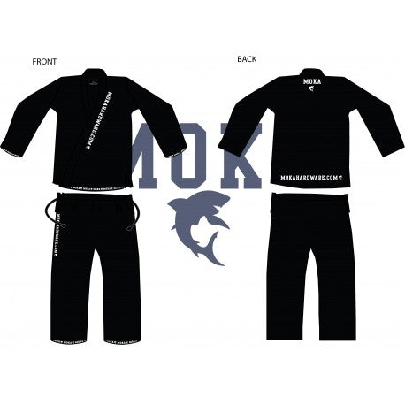 Moka - Simple BJJ Gi - Svart