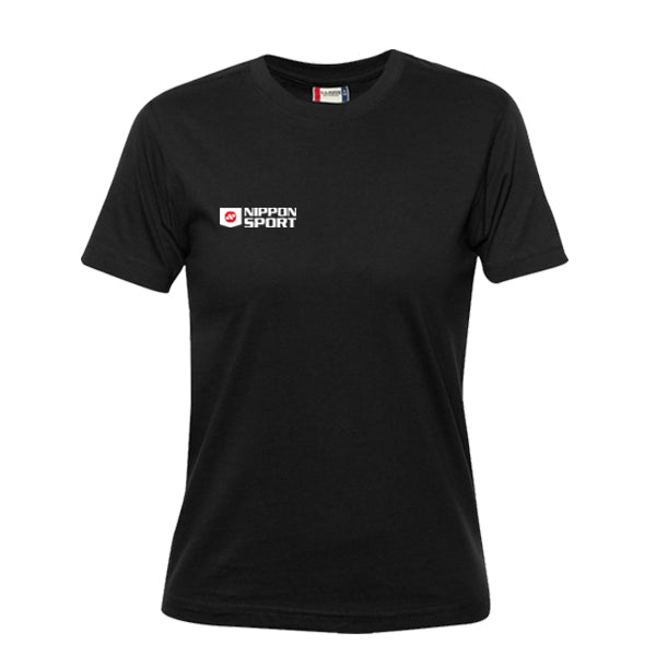 Nippon Sport T-shirt - Senior - Sort