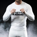 Rash Guard - Nippon Sport - 'Long sleeves' - Vit
