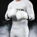 Boxningshandskar - Nippon Sport - 'Pro' - Vit