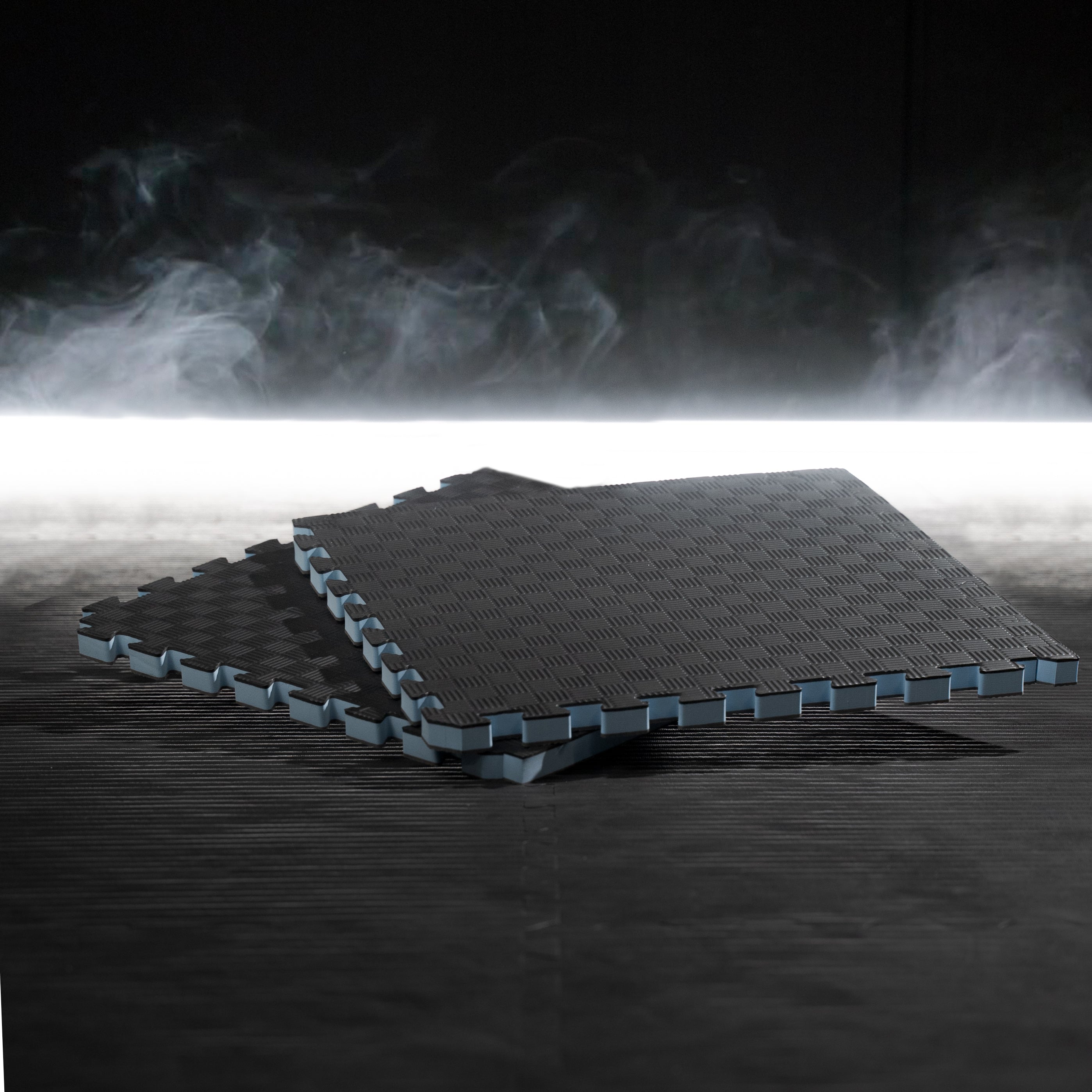 Puzzle mat - Nippon Sport - Black/Grey - 4-pack - 50 x 50 x 2,5 cm