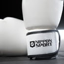 Boxningshandskar - Nippon Sport - 'Pro' - Vit
