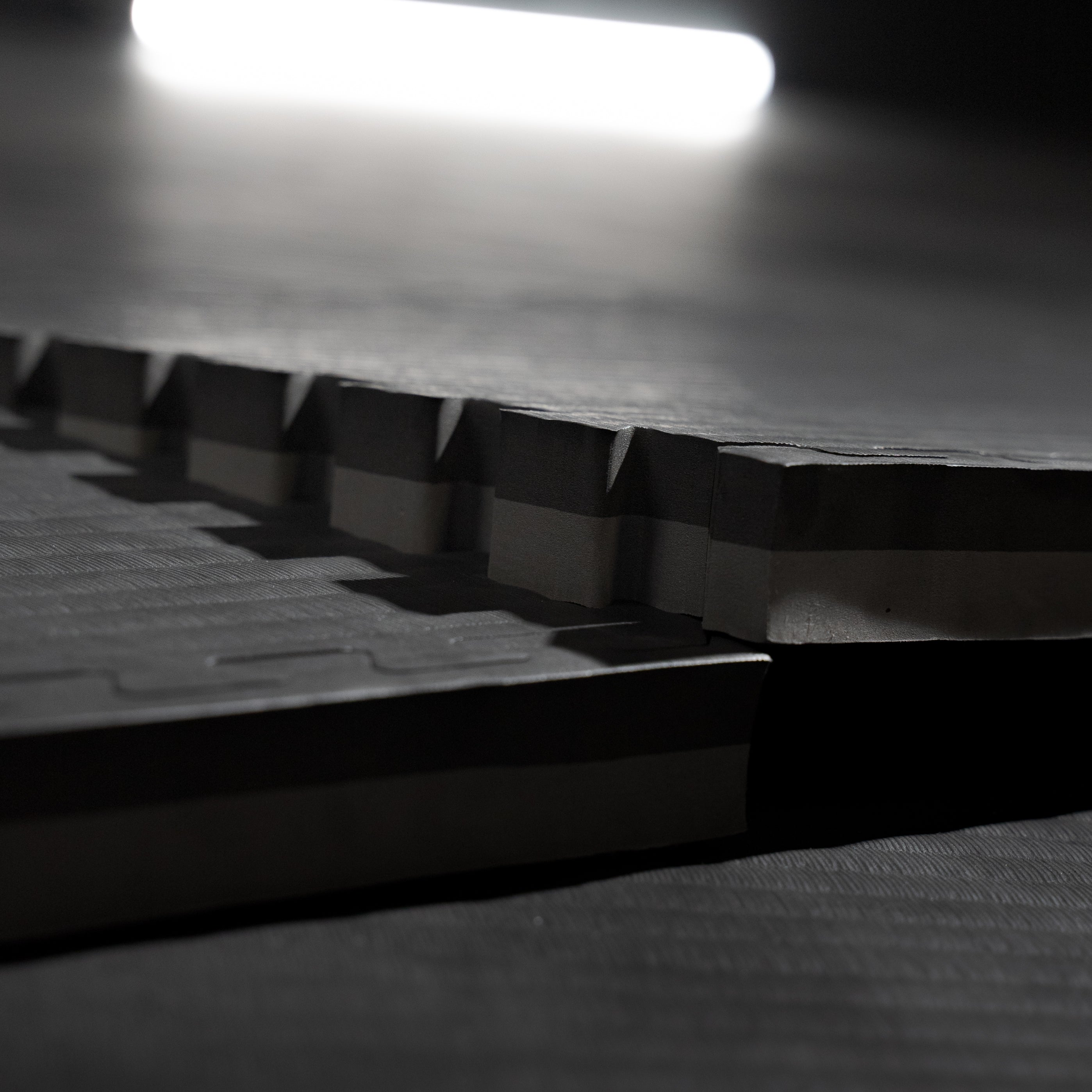 Puzzle mat - Nippon Sport - Black/Grey - 4-pack - 50 x 50 x 4 cm