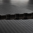 Puzzle mat - Nippon Sport - 4-pack - 50 x 50 x 4 cm - Svart Grå