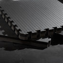 Puzzle mat - Nippon Sport - 4-pack - 50 x 50 x 4 cm - Svart Grå