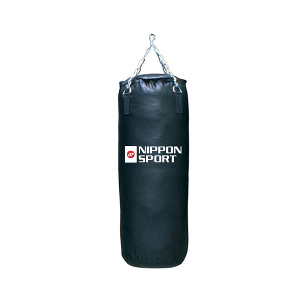 Boxningssäck - Nippon Sport - '30kg' - 100cm - Svart