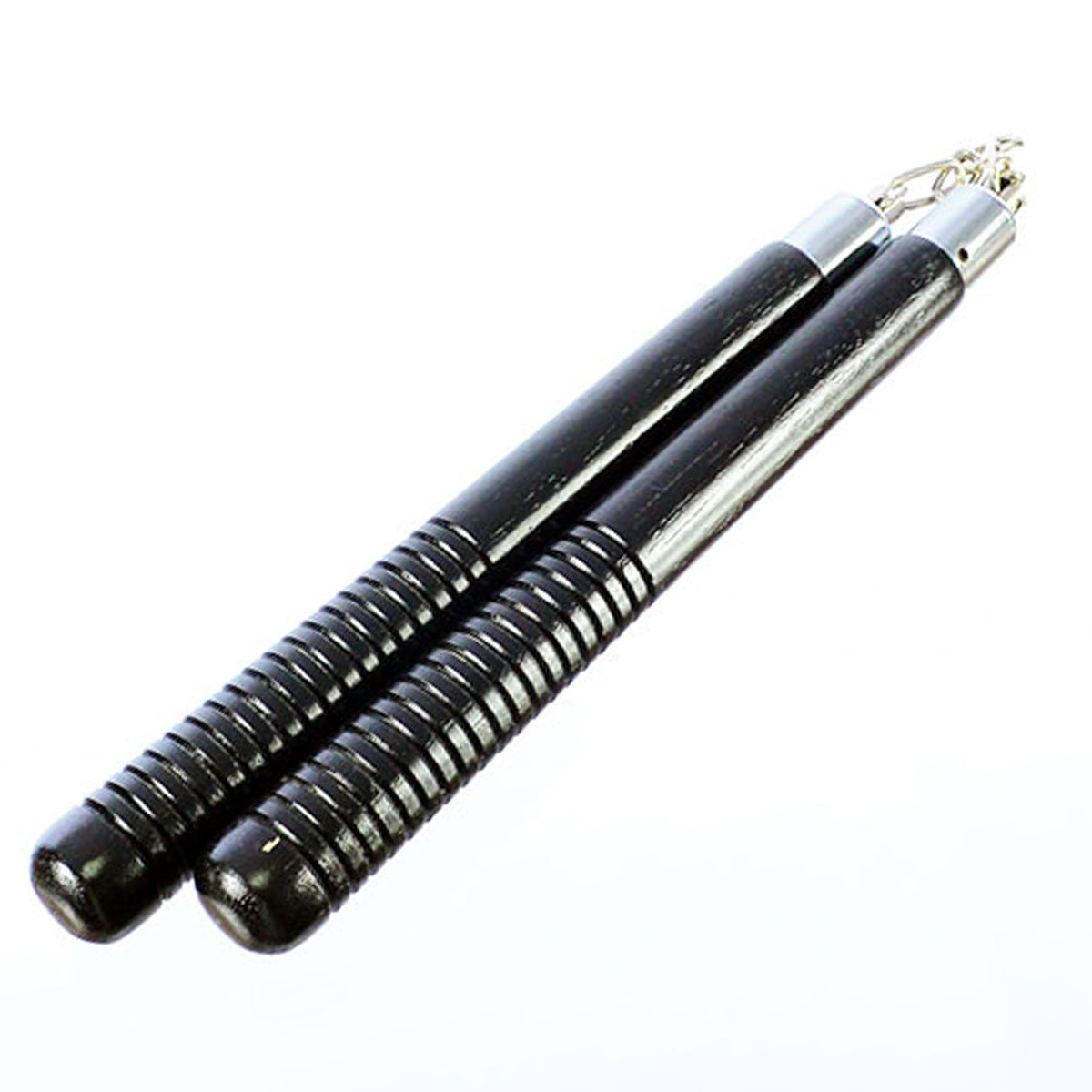 Trävapen - Nippon Sport - 'Nunchaku' - m. Kæde - Svart