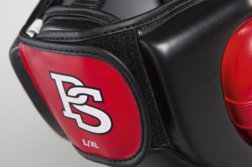 Boxningshjälm - Paffen Sport - Allround Eco - svart/röd