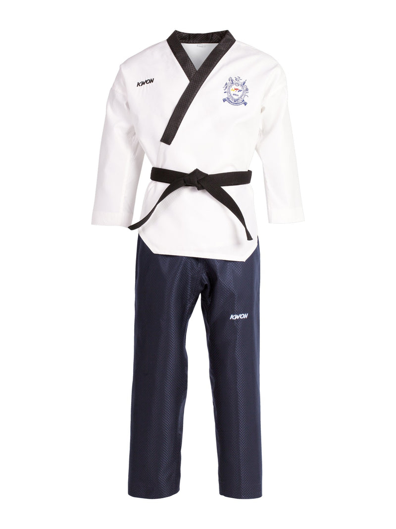 Taekwondo Poomsae WTF - Kwon - Herr - Svart Krage
