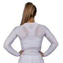 Adidas Rashguard - Lång Ärm - Vit