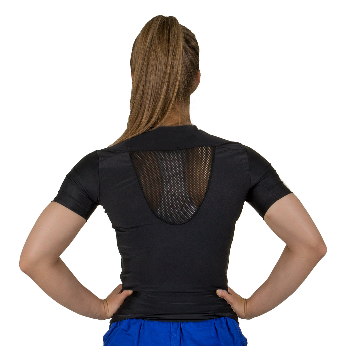 Rashguard - Adidas - Kortärmad - Svart