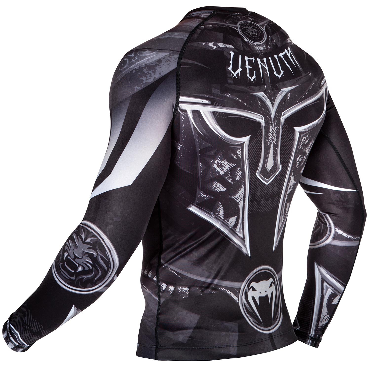 Rash Guard - Venum - 'Gladiator 3.0' - Svart