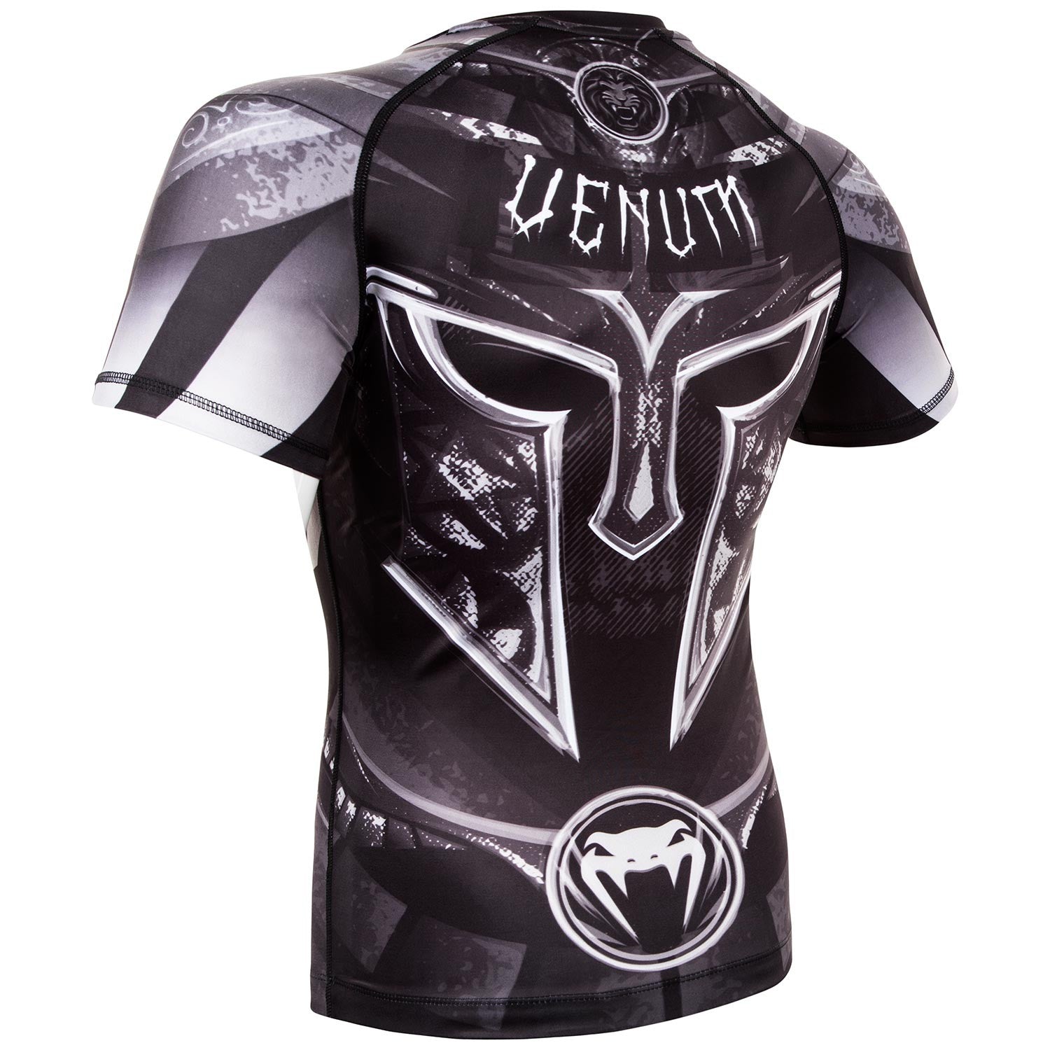 Rash Guard - Venum - 'Gladiator 3.0' - Svart Kortärmad