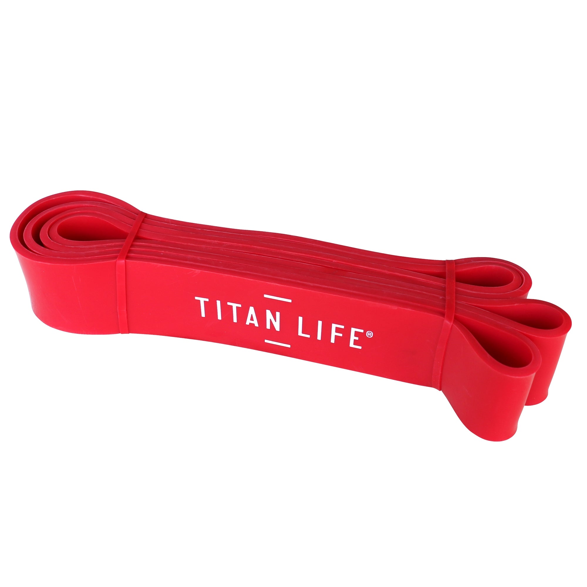 Träningsresår - Titan Life Pro - Power Band 22-56 kg - Röd
