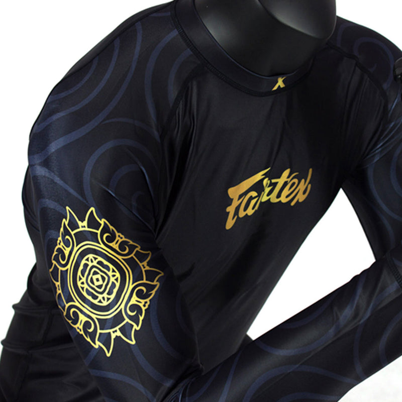 Rash Guard - Fairtex - 'RG6' - Svart