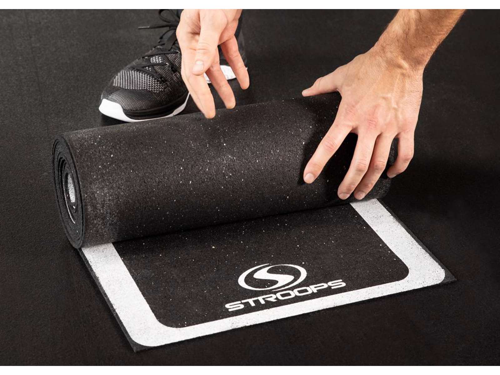 Gummistige - Stroops - 4,5m - Svart