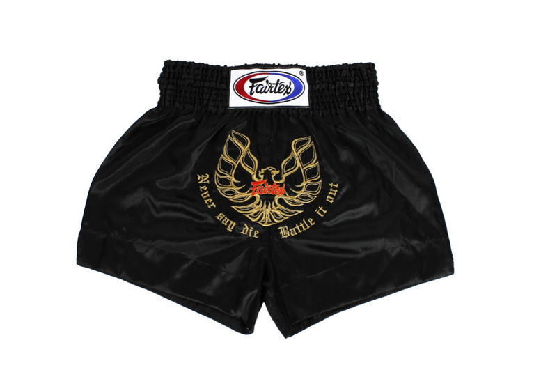 Muay Thai Shorts - Fairtex - 'BS0642' - Svart