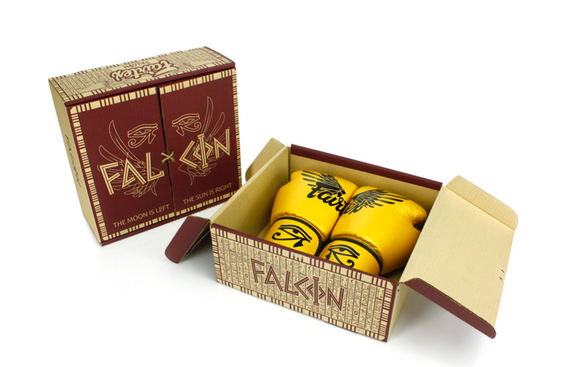 Boxningshandskar - Fairtex - 'BGV1 - Falcon' - Guld