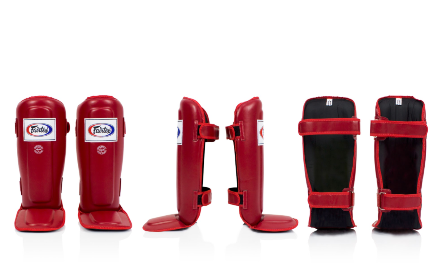 Benskydd - Fairtex - 'SP3' - Röd