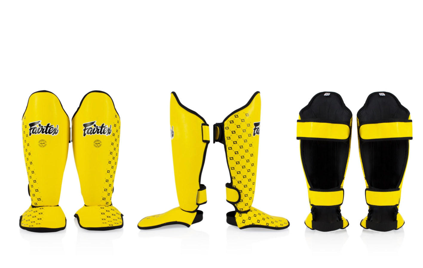 Benskydd - Fairtex - 'SP5' - Gul