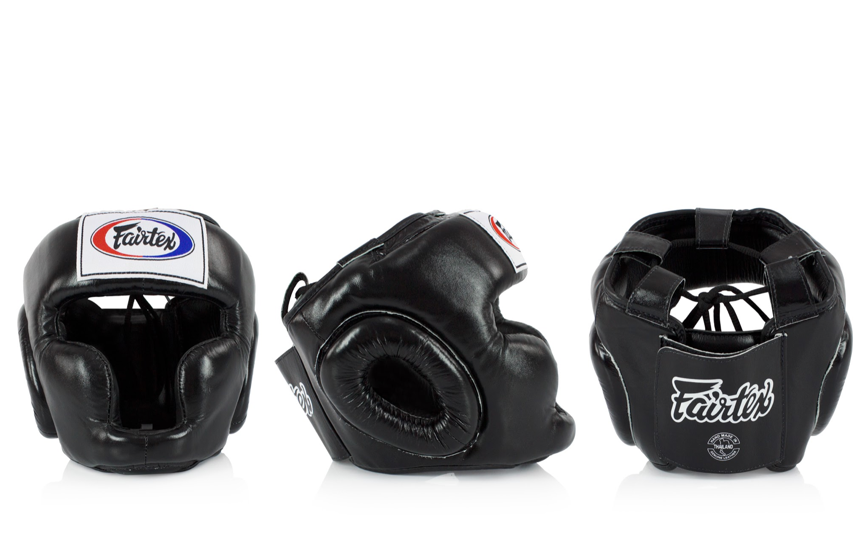 Boxningshjälm - Fairtex - 'HG3' - Svart