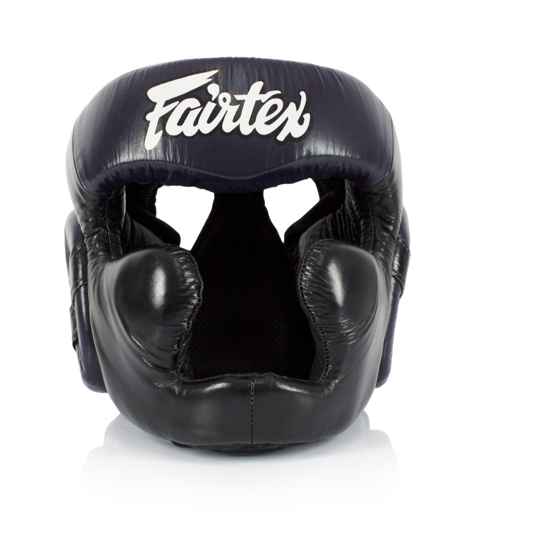 Boxningshjälm - Fullt huvudskydd - Fairtex - HG13 - Svart
