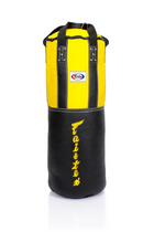 Boxningssäck - Fairtex - 'HB3' - med Fyllning - Svart - Gul