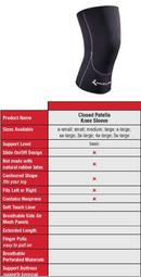 Knäskydd - Mueller - Neopren - Svart