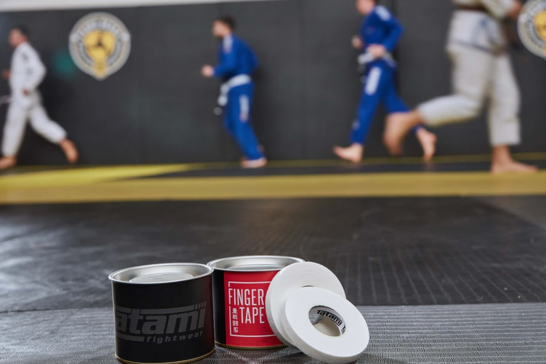 Sportband - Tatami Fightwear - '9 mm Fingertape' - Vit