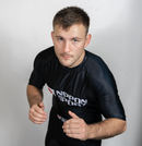 Rash Guard - Nippon Sport - 'Short sleeves' - stor logotyp - Svart