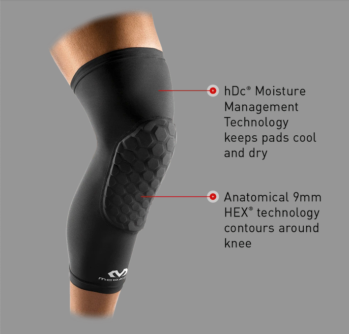 Hex Leg Sleeves - McDavid - Black - Pair