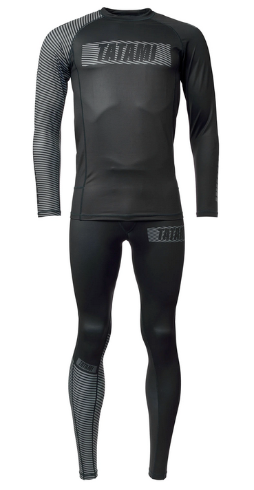 Spats - Tatami Fightwear - 'Essential 3.0' - Black/Grey