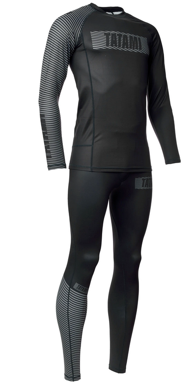 Spats - Tatami Fightwear - 'Essential 3.0' - Black/Grey