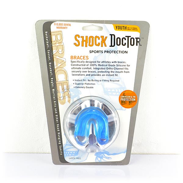 Shock Doctor BRACES, Junior - Blå