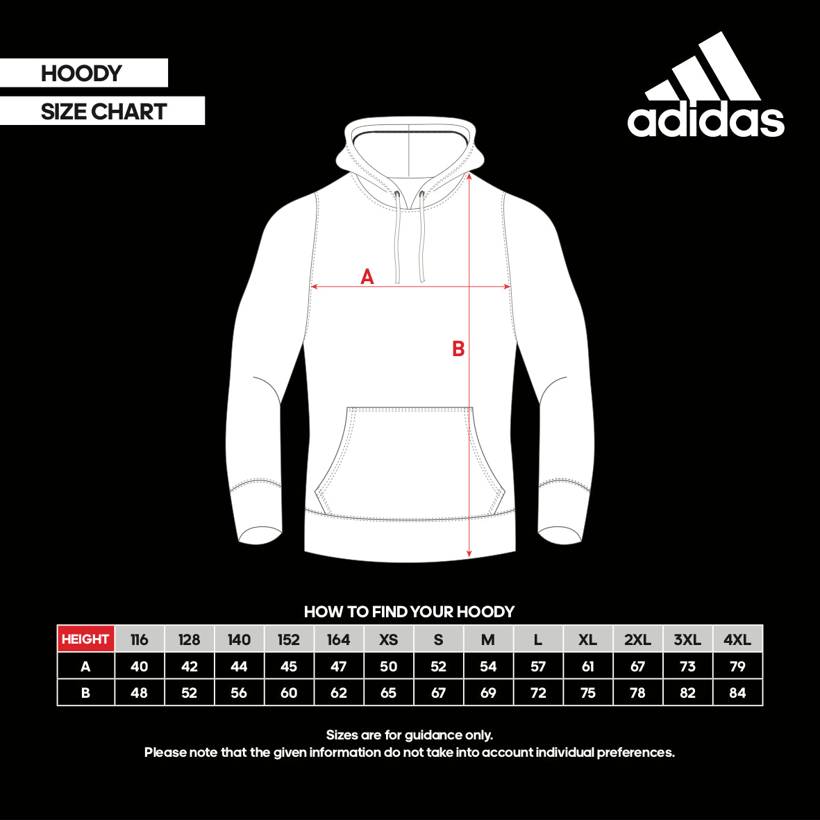 Karate Hættetrøje - Adidas - Sort/Hvid