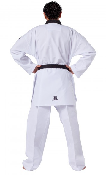 Taekwondodräkt - Kwon - Revolution - Svart Krage